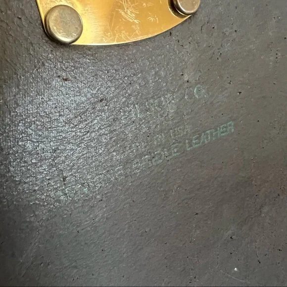 Filson Bridle Leather Briefcase - Field Satchel Made In USA Veg Tan Leather - Picture 10 of 14